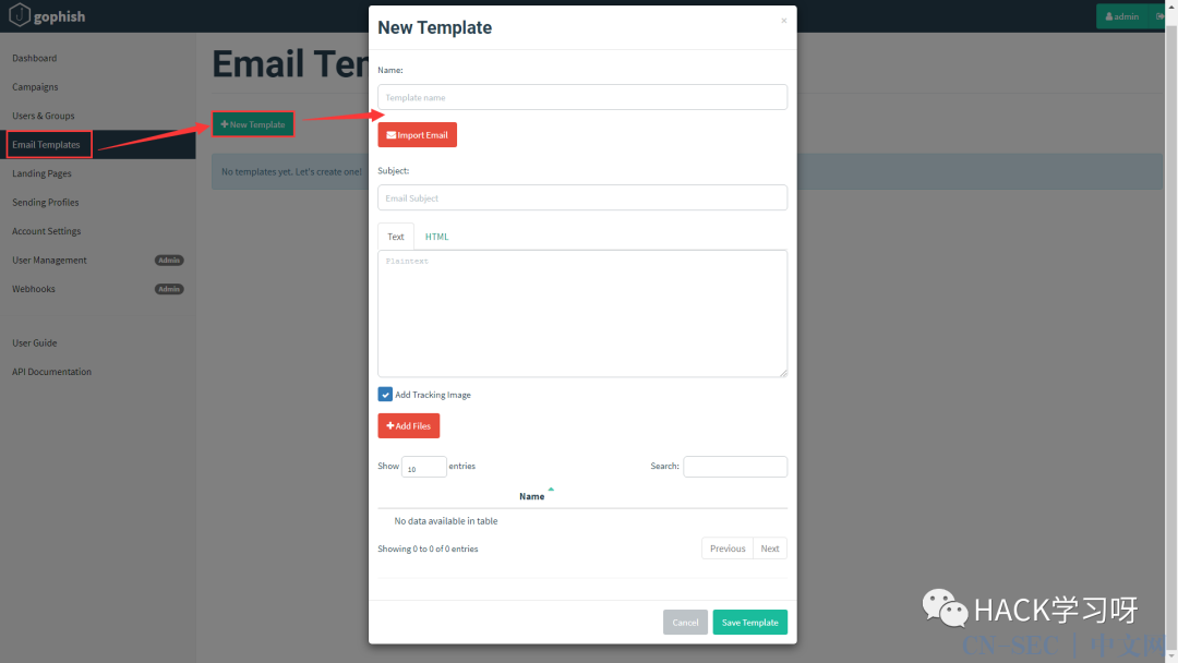 钓鱼攻击：Gophish邮件钓鱼平台搭建